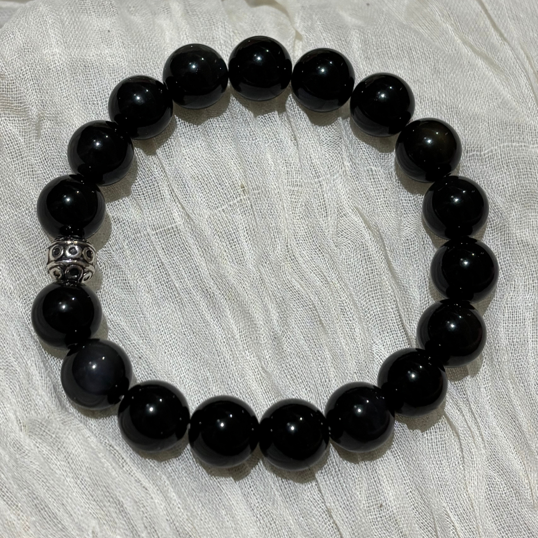 Black Obsidian Bracelet