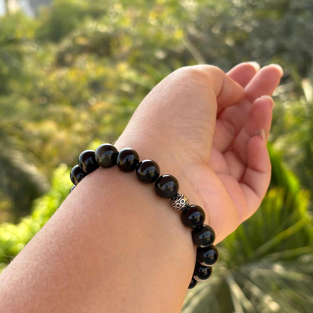 Black Obsidian Bracelet